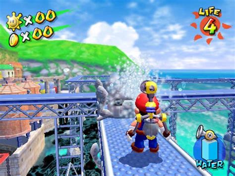 Super Mario Sunshine 2002 Gamecube Super Mario Sunshine Super