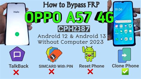 Bypass Frp Oppo A G Cph Android Tanpa Komputer Youtube