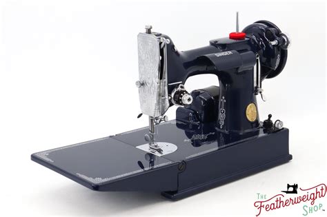 singer featherweight  ee fully restored  navy