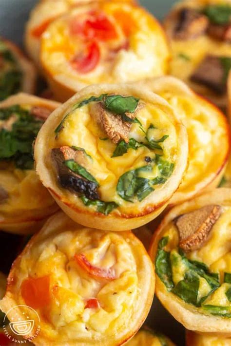 The Best Mini Quiche Recipe Little Sunny Kitchen