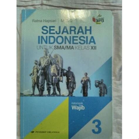 Jual Buku Sejarah Indonesia Wajib SMA Kelas 12 XII Erlangga BEKAS