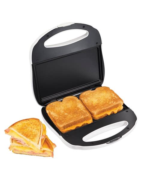 Proctor Silex Sandwich Maker Electric Bread Grill Toaster Press Iron Nonstick