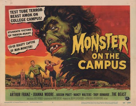 Monster on the Campus Original 1952 U.S. Title Card - Posteritati Movie ...