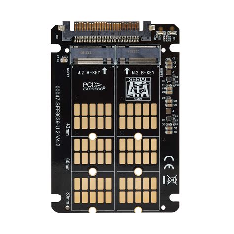 U.2 to M.2 Adapter for M.2 PCIe NVMe SSD, SFF-8639 | Eaton