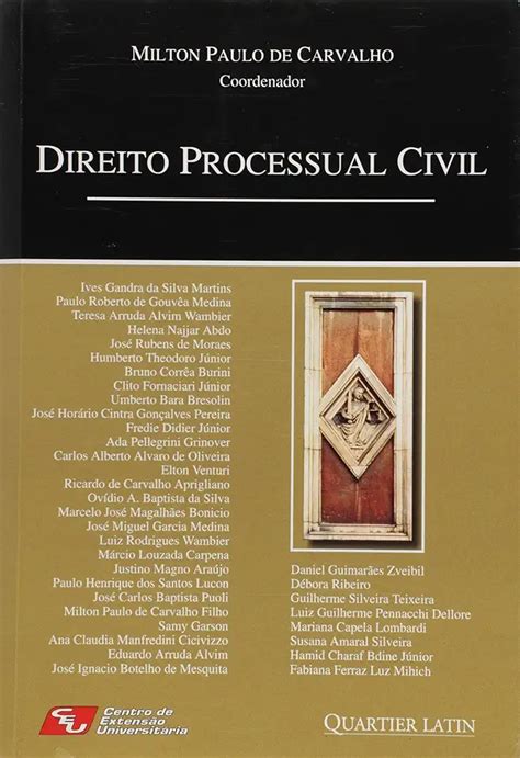 Direito Processual Civil Livro - Direito Processual Civil - Milton Paulo de Carvalho | Livro Resumido