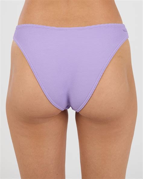 Shop Billabong Tanlines Hike Cheeky Bikini Bottom In Prism Violet Fast Shipping Easy Returns