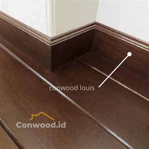 Jual Plint sambungan dinding ke lantai/tangga Conwood Mould Louis
