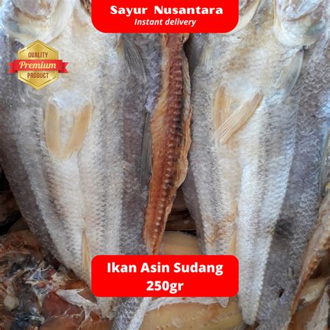 jual ikan asin sudang super gr sayur nusantara shopee indonesia