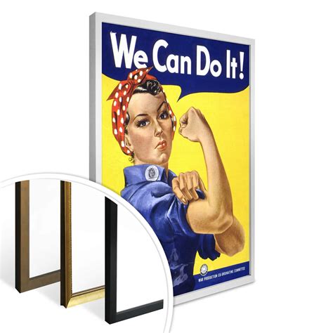 Poster Vintage We Can Do It Wall Artfr