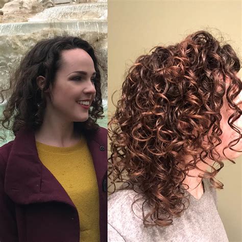 This shoulder length curly bob has a surprising volume trick 10
