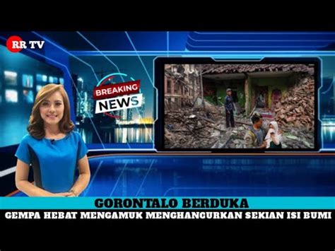 BARU SAJA MENGERIKAN BENCANA ALAM GEMPA BUMI DAHSYAT WARGA