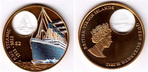 Jungferninseln British Vergin Islands 2 Dollars 2012 100 Jahre