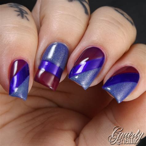 21 Cute Nail Art Designs Using Tape