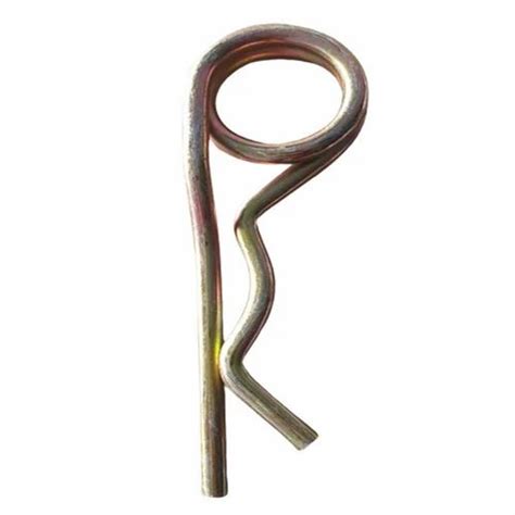 Mild Steel Golden 8mm Rotavator Hitch Pin Clip Size 4inch L At Rs