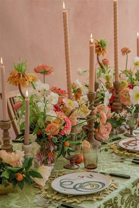 Fiancee Bodas Agosto Bodas Modernas Ideas Para Usar Velas De Colores En