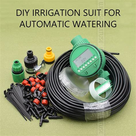 New Set Timer M M M Diy Drip Irrigation System Automatic Plant