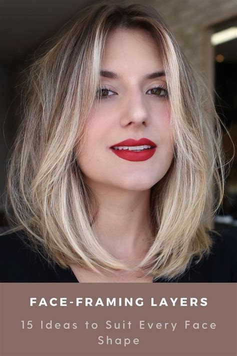 30 ideas of face framing layers to suit every face shape – Artofit
