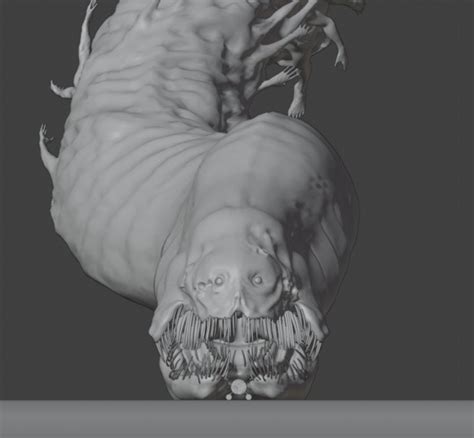 concept art   iron lung creature  bs fangirl  tumblr