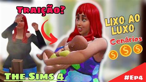 Rolou um grande mal entendido The Sims 4 Lixo ao luxo Cenários