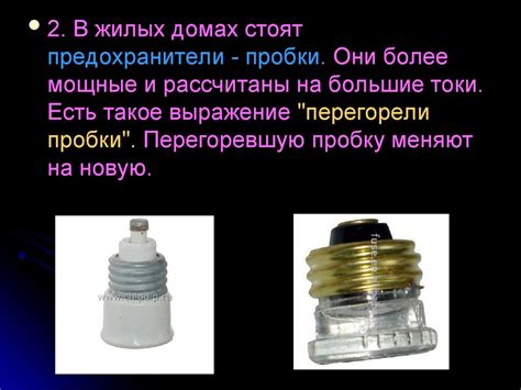 Короткое замыкание. Плавкие предохранители - презентация онлайн