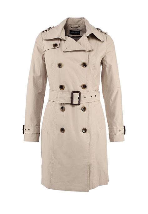 Плащ Savage, цвет: бежевый, SA004EWFT666 — купить в интернет-магазине ...