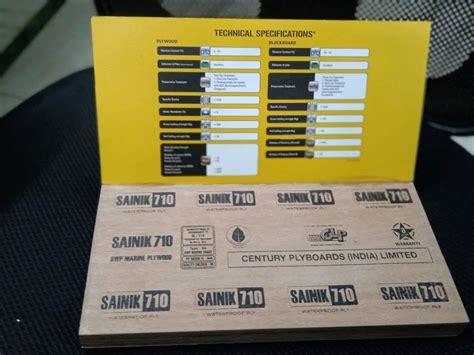Century Ply Sainik 710 Bwp Marine Plywood For Kitchen 8x4 At Rs 106