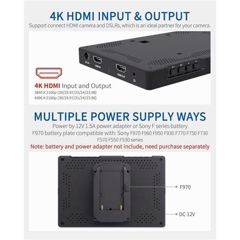 FeelWorld T7 Plus V2 On-Camera 7" Field Monitor - CameraLK