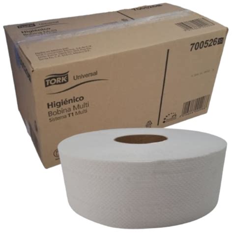 Papel Higi Nico Bobina Jumbo Caja Rollos Pjar Productos De Limpieza