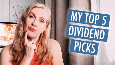 The Top 5 Dividend Stocks I Would Buy Today Asx Youtube