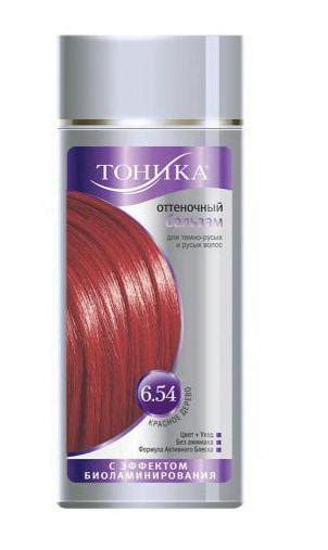 Оттеночный бальзам "Тоника", красное дерево: отзывы