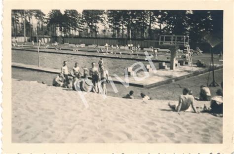 Foto Wk Ii Wehrmacht Soldaten Luftwaffe Nackt Nude Strandbad Freizeit L Eur Picclick De