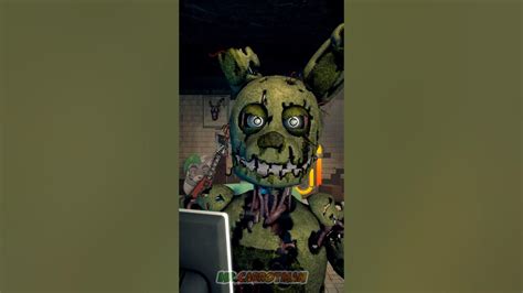 ВА: Из какого материала костюм Спрингтрапа? #shorts #animation #fnaf ...