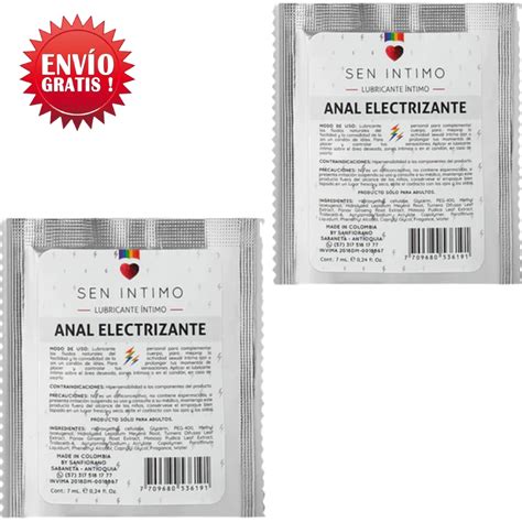 Lubricante Intimo Anal Electrizante Ml Sen Intimo Luegopago