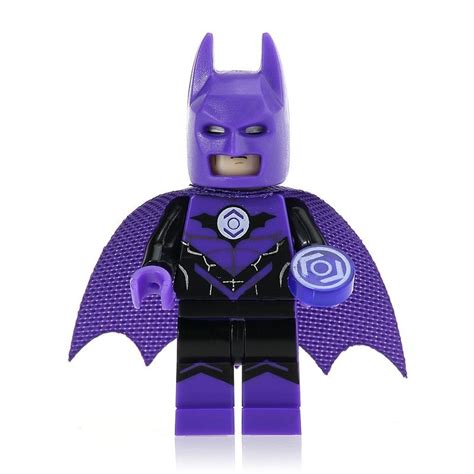 Minifigure Batman Ultraviolet Lantern Style Dc Comics Super Heroes