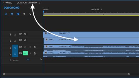 How To Open Multi Camera Sequence In Timeline In Premiere Pro