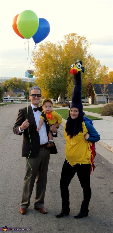 Mr. Fredrickson, Kevin, and Russel - Family Halloween Costume