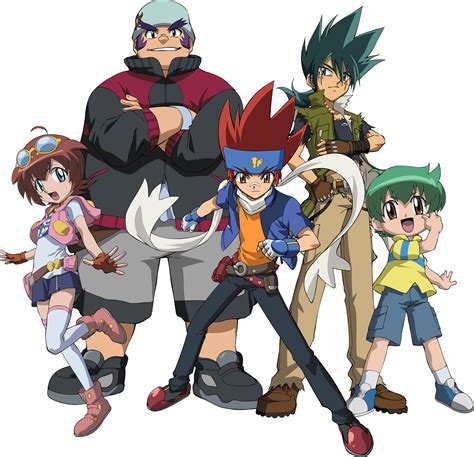 Beyblade: Metal Fusion (Ginga Hagane, Madoka Amano, Kenta Yumiya ...