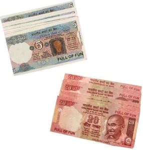 Ptcmart Dummy Currency Prank Notes Each Notes Pcs India