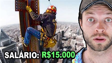 Trabalho Mais Perigoso Do Mundo - Os Trabalhos Mais PERIGOSOS Do Mundo | Mas Que Pagam MUITO BEM - YouTube