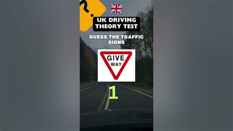 🇬🇧🚦 Quiz 4 Guess The Uk Driving Theory Test Traffic Signs 🛑