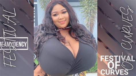 Creamy Dency Miss Curvy Africa Curvy Model Plus Size Modèle