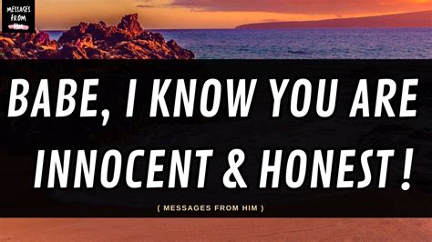 DM To DF Babe I Know You Are INNOCENT HONEST January YouTube