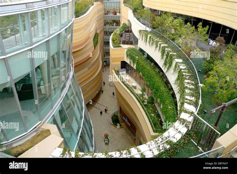Namba Parks Shopping Mall In Osaka Japan Stock Photo Alamy