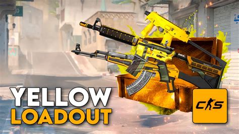 CS2 Yellow Loadout Inventory Ideas Counter Strike 2 YouTube