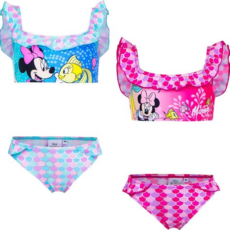 Swim Suit Minnie Mouse Mermaid Girls Bikini Simply Bubs Merchandise