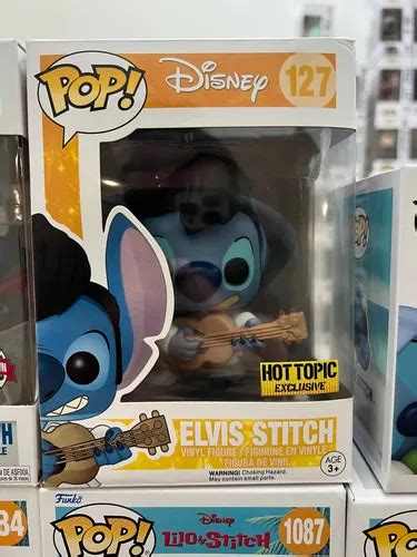 Funko R Plica Elvis Stitch Hot Topic Lilo Disney Meses Sin Intereses