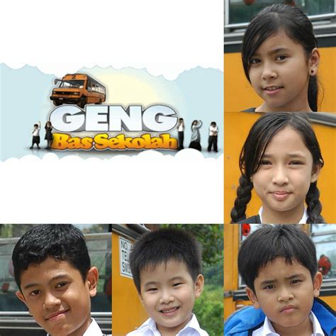dewasa  wajah terkini pelakon geng bas sekolah murai