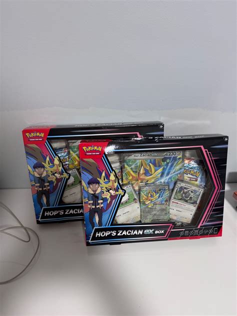 hop zacian box  hobbies toys toys games  carousell