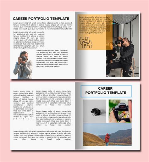 Free Job Portfolio Templates At Genemmalynnblog Blog