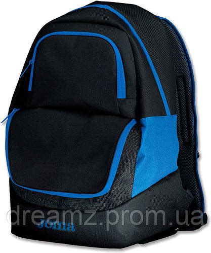 Купить Рюкзак с отделением для мяча черно-синий Joma DIAMOND II 400235. ...